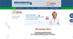 Desktop Screenshot of heizoel-bruckmayer.de